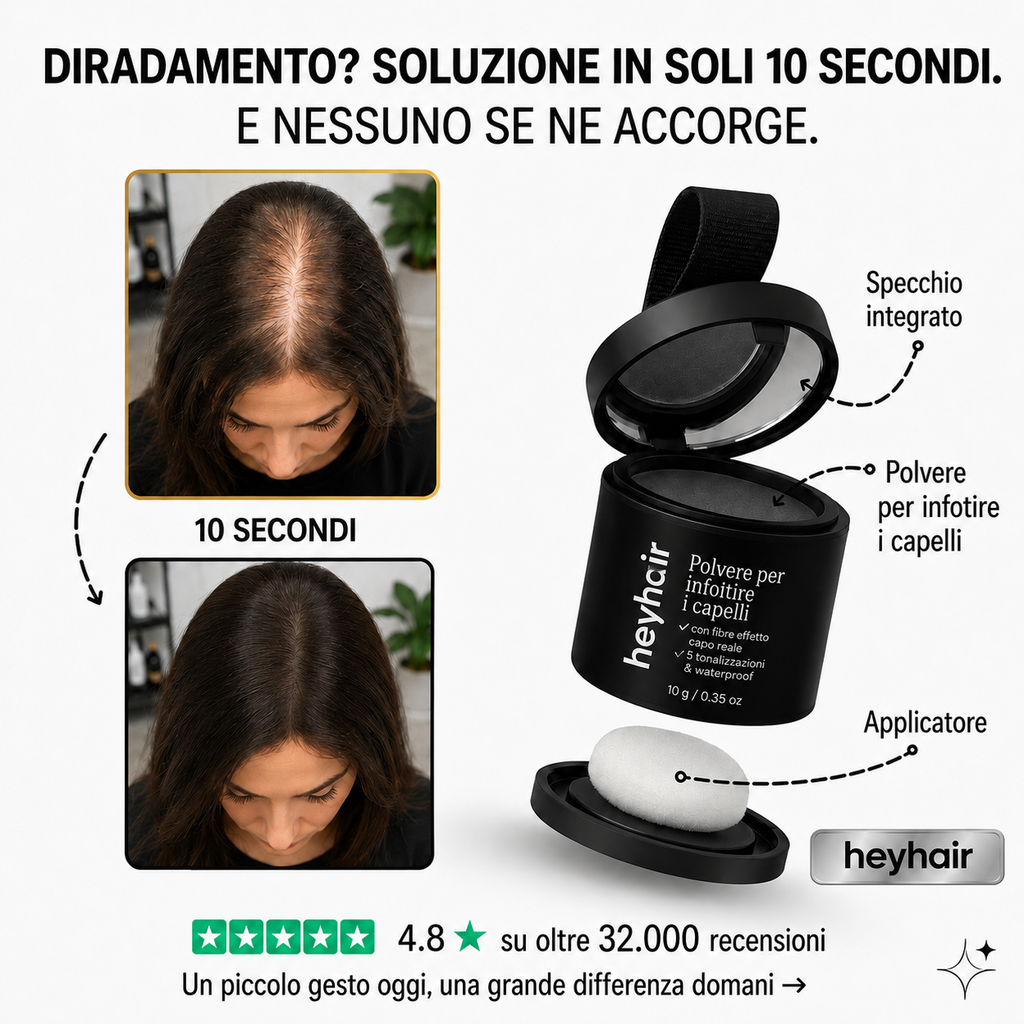 Hair thickening powder (WOMEN)