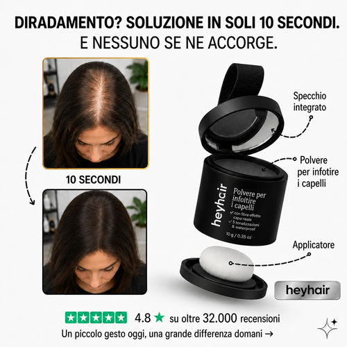Polvere per infoltire capelli (DONNA)